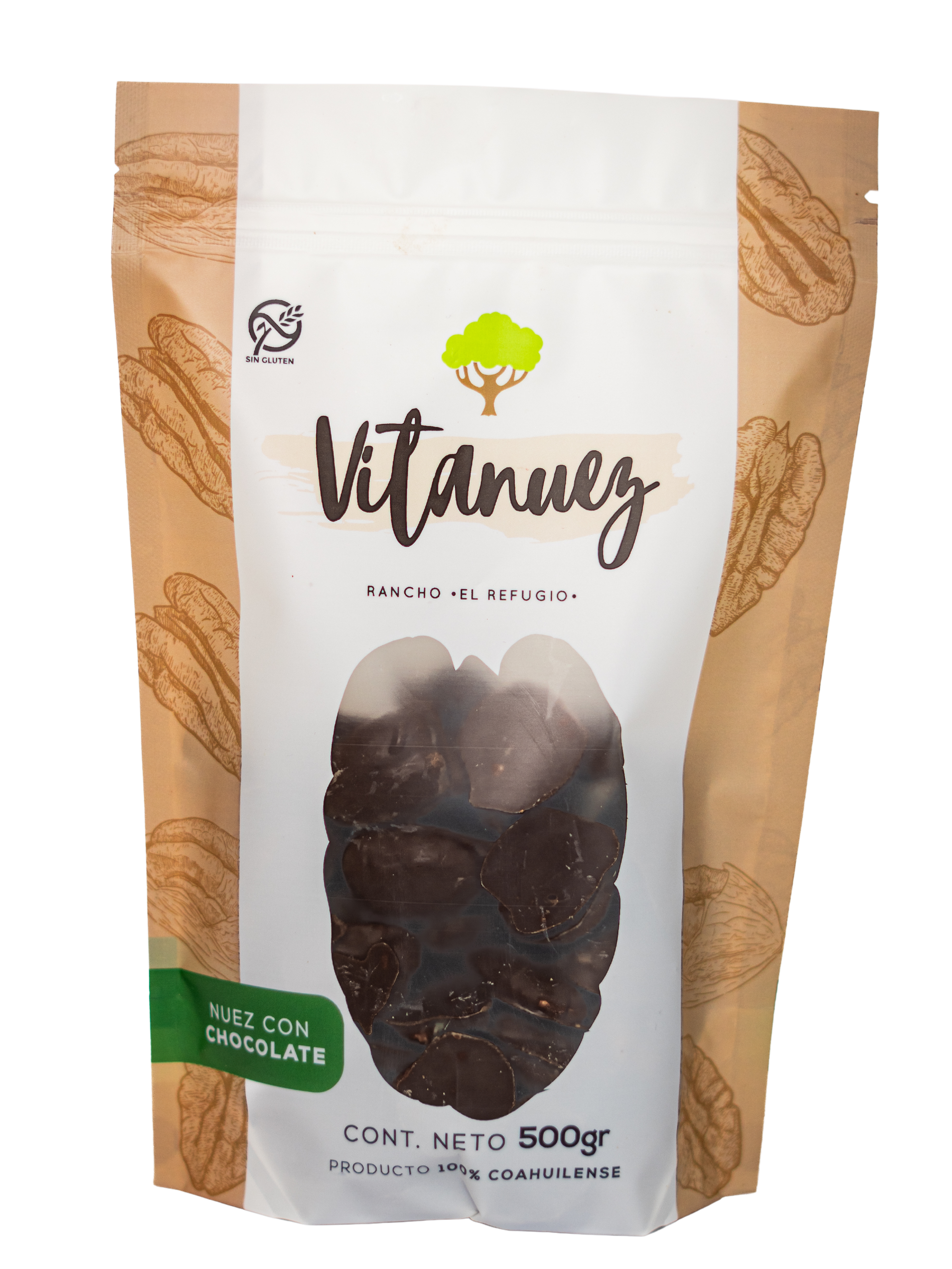 Nuez con Chocolate