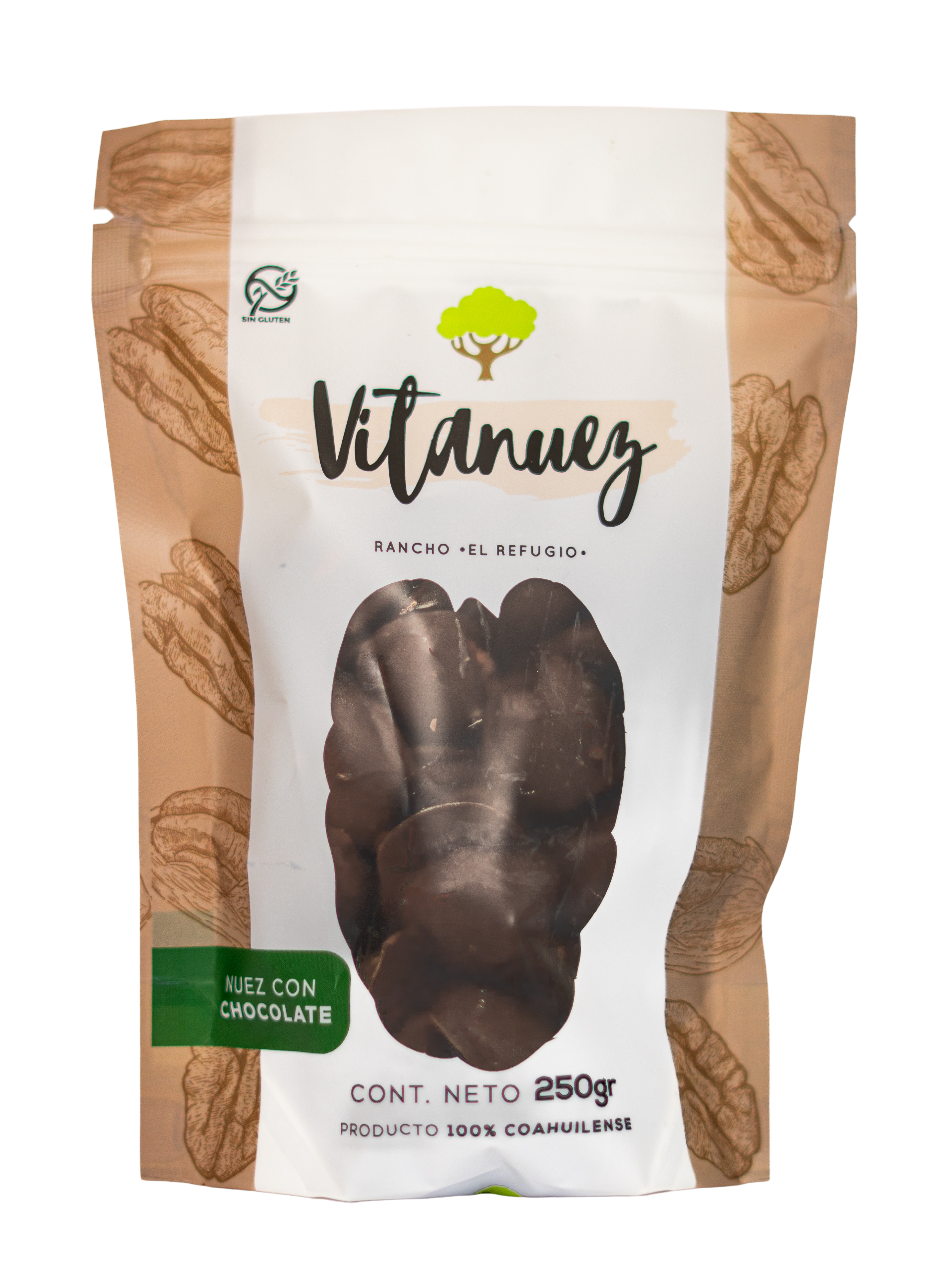 Nuez con Chocolate